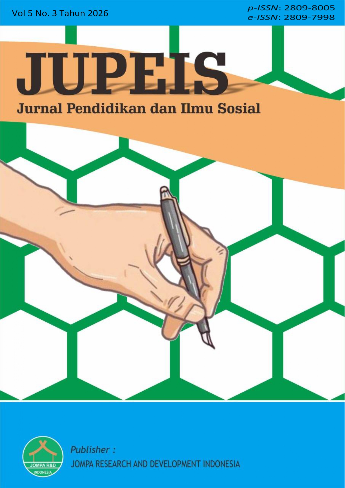 					View Vol. 5 No. 3 (2026): JUPEIS: Jurnal Pendidikan dan  Ilmu Sosial 
				